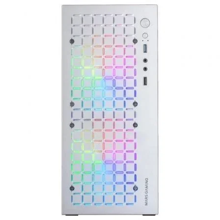 Mars Gaming MC Core Caja Minitorre MicroATX MCCORE Blanco Ventana Lateral Completa 3x3.5" 3x2.5" USB 3.0 USB 2.0 Audio Mars Gaming MC Core Caja Minitorre MicroATX MCCORE Blanco Ventana Lateral Completa 3x3.5" 3x2.5" USB 3.0 USB 2.0 Audio